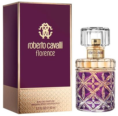 ROBERTO CAVALLI Florence, Eau de Parfum für Damen, Extravaganter Duft, 50 ml