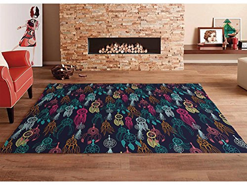Oedim Teppich Mod Damask Beige Lila Hintergrund Bunt PVC | verschiedene Maßnahmen | Teppichboden PVC | Boden vinilico | Zuhause 95 x 95 cm
