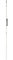 FERCO by THIRARD - Boîtier de Serrure Enc. Fenster à Cylindre - Pour Porte Fenêtre - Axe 28 mm - 4 Pts - H. 1529 mm - Verrouillage Par Pêne Haut et Bas - Serrure Réversible - Gris