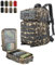 Doshwin 40L Taktischer Militär Rucksack Großer Armee Molle Assault Pack für Wandern Reisen Trekking Camping (ACU)
