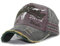 CheChury Vintage Basecap Herren Snapback Distressed Baseball Cap Washed Einstellbare Schirmmütze Freizeit Outdoor Kappe Sport