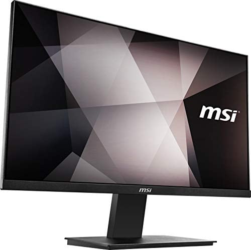 msi PRO MP241 Monitor Professionale Flat 24, Display 16:9 Full HD (1920x1080), Frequenza 60Hz, Tempo di risposta 7ms, Pannello IPS antiriflesso, collegamenti 1x HDMI e 1x VGA, VESA 75x75mm standard