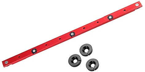 Zebery T-Track, 300-880mm Aluminum Alloy Rail Miter Bar Slider Sliding Bar Table Saw Gauge Rod Miter Gauge for T-Slot T-Track Miter Track Woodworking Tool