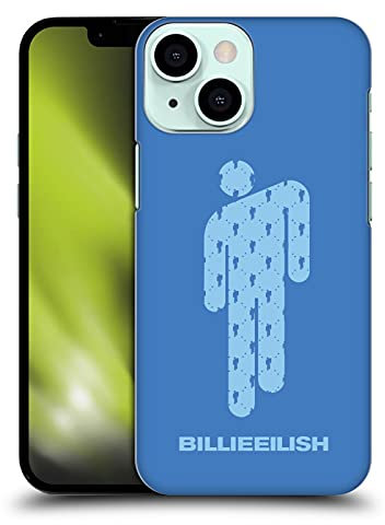 Head Case Designs Officially Licensed Billie Eilish Blohsh Blue Key Art Hard Back Case Compatible With Apple iPhone 13 Mini