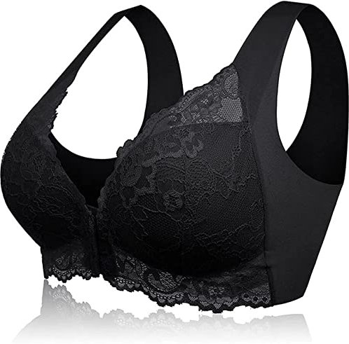 Ronronner Donna Reggiseno Pizzo Reggiseno Sportivo Cinghie Cinghie Reggiseno Senza Bretelle Reggiseno Yoga Reggiseno Sportivo Impunture Supporto Microfibra e Pizzo con Interno Coppe in Coton