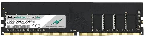 dekoelektropunktde 32GB RAM Speicher passend für ASRock H570 Phantom Gaming 4, DDR4 UDIMM