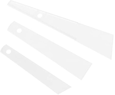 TEHAUX 3pcs Leather Glue Spreader Tool White Applicator Pads DIY Craft Glue Paint Tool for Leather Repair and Crafting