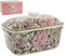 Lesser & Pavey William Morris Honeysuckle Butter Dish with Lid for Kitchen & Home | Fine China Adorable Butter Dish | British Designed Butter Dishes for All Sizes of Butter - LP95389