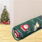 Schwerer Türzugstopper, 82 cm Zugluftstopper für Fenster Dreieck unter der Tür Zugluftstopper Geräuschblocker für Tür unten Luftdichtung Isolierung und Schallschutz, Grüner Weihnachtsbaum