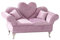 LOVIVER 1/6 Sofa Eleganter Schmuck Aufbewahrungskoffer Lebensszene Schlafzimmer Dekor Mädchen Frauen Schmuckschatulle Miniaturmöbel für 12 Zoll Puppe, Sofa für Zwei Personen