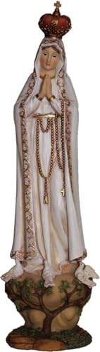 FADEDA Madonna Fatima/Höhe:22 cm/handbemalt/detailgetreue Krippen Figuren - Weihnachten Tisch Dekoration Krippe Zubehör