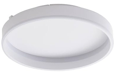 Lindby LED Deckenleuchte Yasmen dimmbar (Modern) in Weiß (1 flammig,) - Lampe Deckenlampe Wohnzimmerleuchte