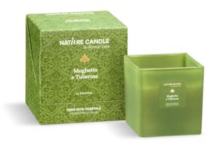 Nature Candle Linie Le Preziose – Duftkerzen 330 g – Maiglöckchen und Tuberose