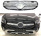 QUNINE Auto Front Stoßstange Grille für Benz GLC Class X253, Kühlergrill Haube Mesh Kühlergrill Auto Front Gril Autoteile Autozubehör