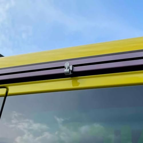 VANZEIT 4X Haken mit Mehrzweck-Öse für Multirail am VW California Beach Ocean Coast Comfortline T5 T6 T6.1…