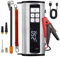 3000A Jump Starter Power Pack with 22 cylinder poweful Air pump,12V Portable Car Battery Booster Jump Starter for all Gas/10L Diesel,Jumper Power Pack Emergency Start Power Bank with LED Flashlight