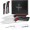 Scandinoff Doppelpack Him&Her Klappmesser – Taschenmesser Einhandmesser für Outdoor, Jagd & Selbstverteidigung, Klappmesser Outdoor, Hochwertiges Wandermesser mit Ergonomischem Griff (Contrast)