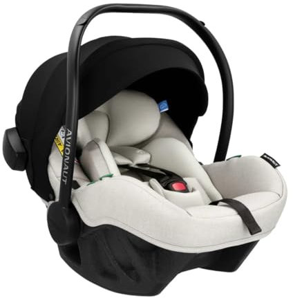 Avionaut Pixel Pro 2.0 C Babyschale – Beige – Leichtester Kindersitz (0–13 kg, 40–86 cm) – Ergonomisch & AGR-zertifiziert