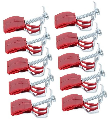 POPETPOP 10piezas Unidades Clips De Montaje Arco Para Fregadero Cocina Accesorios Fijos Duraderos Sin Taladro Grapas Instalación Fregadero Resistente Suministros Cocina