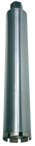 Dr. Diamond | Laser Diamantbohrkrone Stahlbeton mit 10 mm Premium Dach Segment, 1 1/4 Zoll Aufnahme, lasergeschweißter Kernbohrer mit 420mm Nutzlänge (Laser Turbo Ø 186 mm)