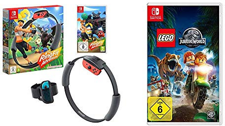 Ring Fit Adventure - [Nintendo Switch] & LEGO Jurassic World - [Nintendo Switch]