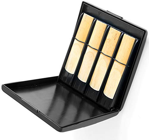 Saxophon Reed Fall, Saxophon Clarinet Reed Case schwarz ABS wasserdicht Storage Box Musikinstrument Zubehör Zubehör Für Musikinstrumente