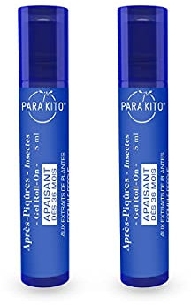 PARA'KITO Roll-on apaisant piqûres d'insectes - Lot de 2
