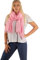 DOLCE ABBRACCIO by RiemTEX Damen Schal FUNKY STYLE Halstuch Bandana Geschenke für Frauen Stola XXL Tuch Kopftuch Tücher Motorrad Halstuch Multifunktionstuch Pashmina Schal (Rosa)