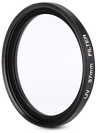 Akozon UV-Filter, UV-Sperrfilter 37mm Zirkularer Polarisationsfilter Ultradünne Multi Nano Beschichtung UV Filter Schutzlinsenfilter für YI II 4K Action-Sportkamera