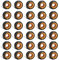 30Pcs Toroid Induktor Draht Windgewickelt Kleine Größe Induktivität Spulen Horizontale Reine Kupferspule mit Gehäuserohr für Transformatoren DIY PCB Leiterplatte 5026 15UH 6A