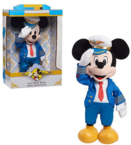 Disney Mickey Mouse One : Walt’s Plane - Pilot Mickey Mouse, Amazon Exclusive, Kids Toys for Ages 3 Up, Amazon Exclusive by Just Play