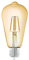 EGLO E27 LED Lampe, Amber Vintage Glühbirne, Leuchtmittel für Retro Beleuchtung, 4 Watt (entspricht 26 Watt), 270 Lumen, warmweiß, 2200k, Edison Birne ST64, Ø 6,4 cm
