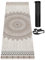 LaiEr Yogamatte, rutschfeste, umweltfreundliche Trainingsmatte mit Tragegurt, Dicke Übungs- und Trainingsmatte für Yoga, Pilates und Fitness (183 cm x 61 cm x 6 mm)