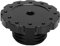 Auto-Lenkrad Nabe, Lenkrad-Adapter Schwarz Präzise Ersatz für Thrust Master T300 T500 PCD 73mm Lenkrad Lenkräder
