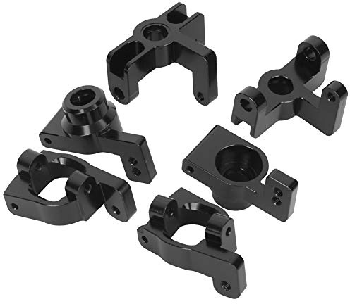 KIMISS 144001 Aluminium Upgrades 144001 Teile Vorderradsitz Hinterradsitz C-förmiger Sitz, Passend für 1:14 144001 Rc Auto (schwarz) (Schwarz)