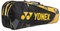 YONEX Badminton Kitbag Sunr 23015 BT5 (Schwarz Gelb)