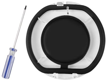 Tiardey Staubsauger-Mülleimerdeckel, Staubbehälter Deckel für Hand-Akku Staubsauger V6/DC58/DC59/DC62/DC74 mit Schraubendreher