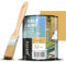 JOVIRA PINTURAS Chalk Paint - Vernice gessata all'acqua opaca + Pennello speciale per legno. Rinnovate i vostri mobili con creatività. (750 Millilitri, Senape + Pennello) F-23-K