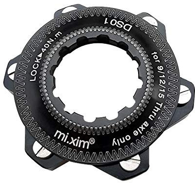 HUIOP Adattatore a 6 Fori Centerlock Conversione Blocco Centrale Disco Freno a 6 Fori 6 bulloni,6 Bolt Adapter