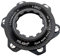 HUIOP Adattatore a 6 Fori Centerlock Conversione Blocco Centrale Disco Freno a 6 Fori 6 bulloni,6 Bolt Adapter