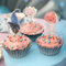 PARTY PARTY 48 Teile Set glitzernde Meerjungfrau CUPCAKE TOPPER + MUFFINFÖRMCHEN Papier, schimmernde Muscheln, Kindergeburtstag Meerjungfrau Muffins Geburtstag Deko