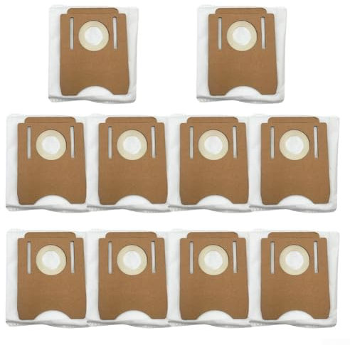 10 Stück Staubbeutel passend für Obode A8 Plus, für ETA, Aurum PRO 6241 Staubsauger Ersatzteile