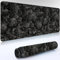 Tapis de Souris XXL Nuage Noir Large Tapis de Bureau Multifonctionnel et Etendu-900x400x2mm Jeu avec Bords Surpiqués et Dos Antidérapant Lavable et Facile à Nettoyer