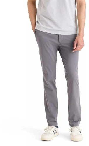 DOCKERS Herren Go Active Flex Chino Skinny CAR Park Grey 34W/34L