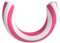 Bimhayuu Gebogene Poolnudeln Schwimmnudel Aufblasbarer Schwimmring Sommer Schwimmzubehör Schwimmschwimmer Outdoor Schwimmschwimmer Schwimmzubehör Pool Bogenschwimmer Bogenschwimmschwimmer (Pink)