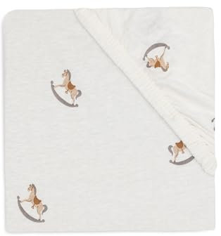 Jollein Drap-Housse en Jersey - pour Berceau - Nostalgic Ride - 40/50 x 80/90 cm - 100% Coton - Certifié Oeko-Tex