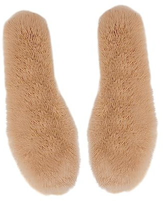 SEWOART 2paare Thickened Warm Insole Für Erwachsene Angenehm Weich Und Atmungsaktiv Für Winter Schweißabsorbierend Und Geruchshemmend Für Kalte Tage Geeignet Hellbraun