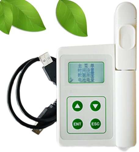 XNZJHPP Tragbares Chlorophyll-Messgerät zum Testen von Pflanzen-Chlorophyll, handgehaltener Chlorophyll-Analysator, Pflanzenernährungstester-Instrument, digitaler Chlorophyll-Tester