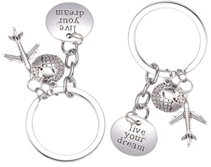 SAFIGLE Flugzeug-schlüsselanhänger Aus Kreativer Schlüsselanhänger Für Damen Herren Und Junge Mädchen Personalisierter Schlüsselanhänger Als Geschenk