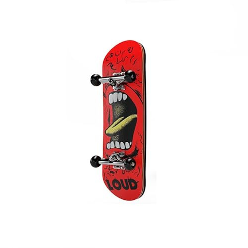Professional Finger Skateboard, Graphic, Maple Panel with Bearing Wheels, Non-Slip Mat